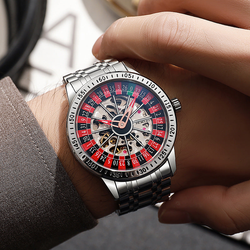 Authentic Gamble Plate Men's - Automatic Mechanical Watch - Waterproof Luminous