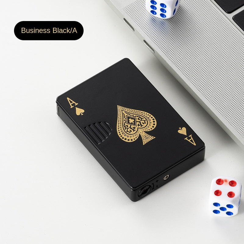 Poker Flush Lighter Windproof Flame