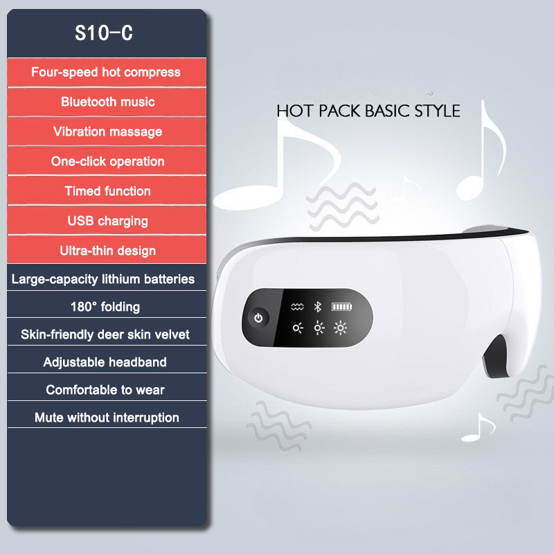 Eye Massager with Heat, Vibration and Warm Compress