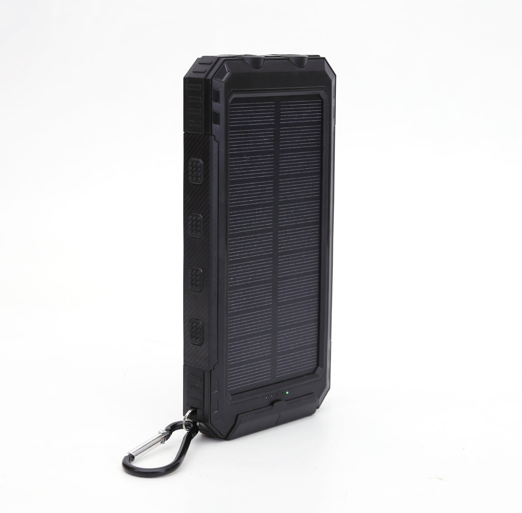 Solar power bank 10000mAh with compass