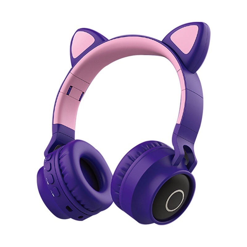 Headworn bluetooth foldable card insertion earphones for kid