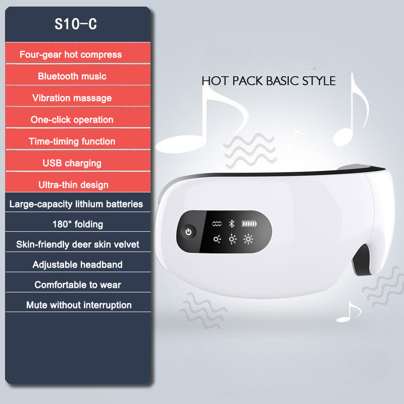 Eye Massager with Heat, Vibration and Warm Compress