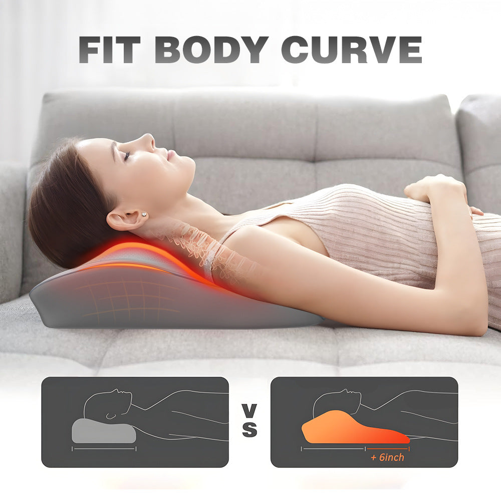 Back and Neck Shoulder Massager with Heating, Shiatsu Electric Massage 4D-Rotation Massager