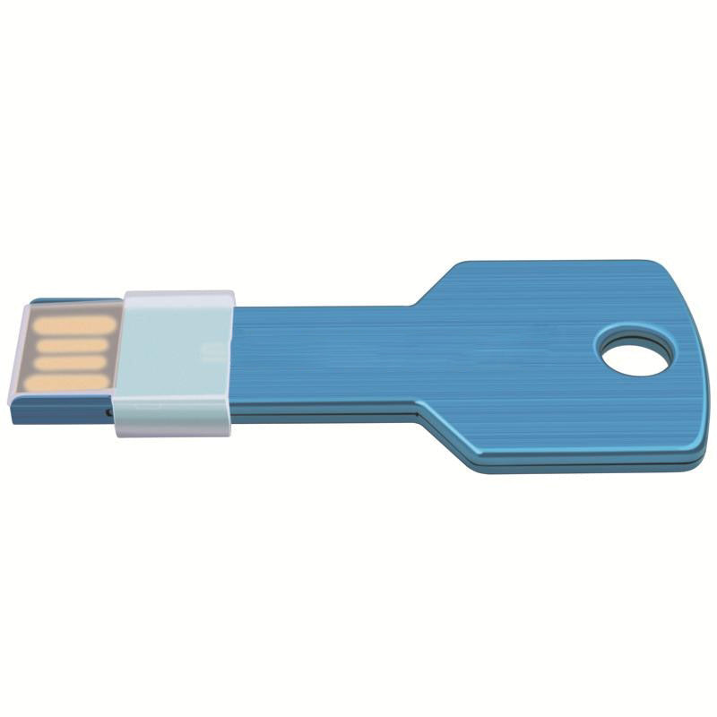 USB Flash Drive 4 to 64GB Metal Key