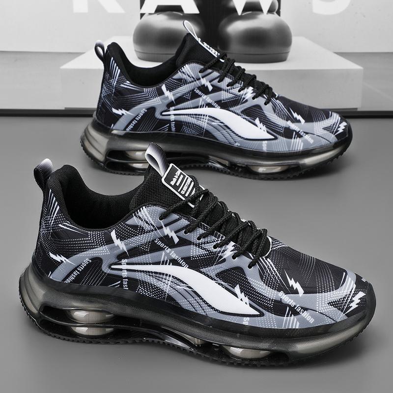 Chaussures homme – Respirantes, casual, running, semelle rehaussante, coussin d'air