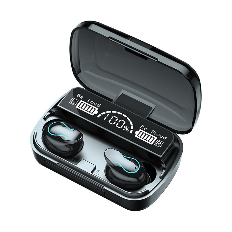 Bluetooth Headset High-Capacity TWS Binaural 5.1 Noise Cancellation F9 M10 M30