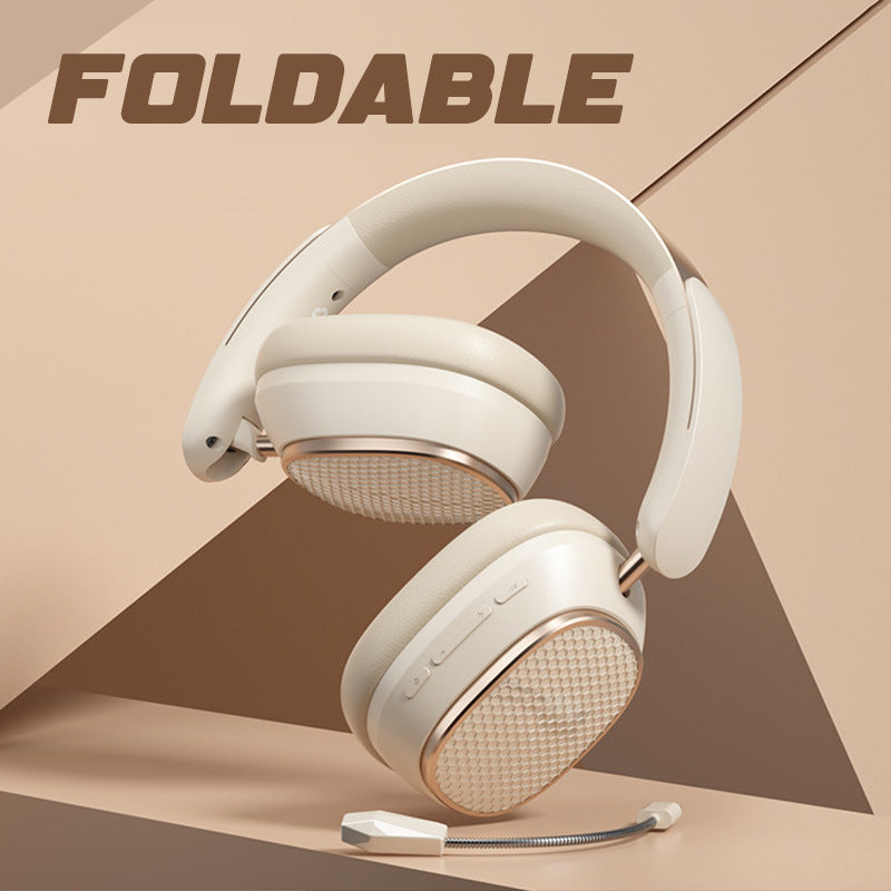 Bluetooth 5.3 earphones head mounted ANC noise cancelling