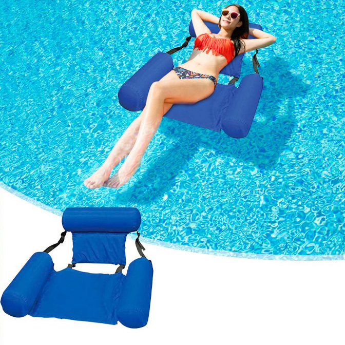 Fauteuil gonflable flottant avec dossier