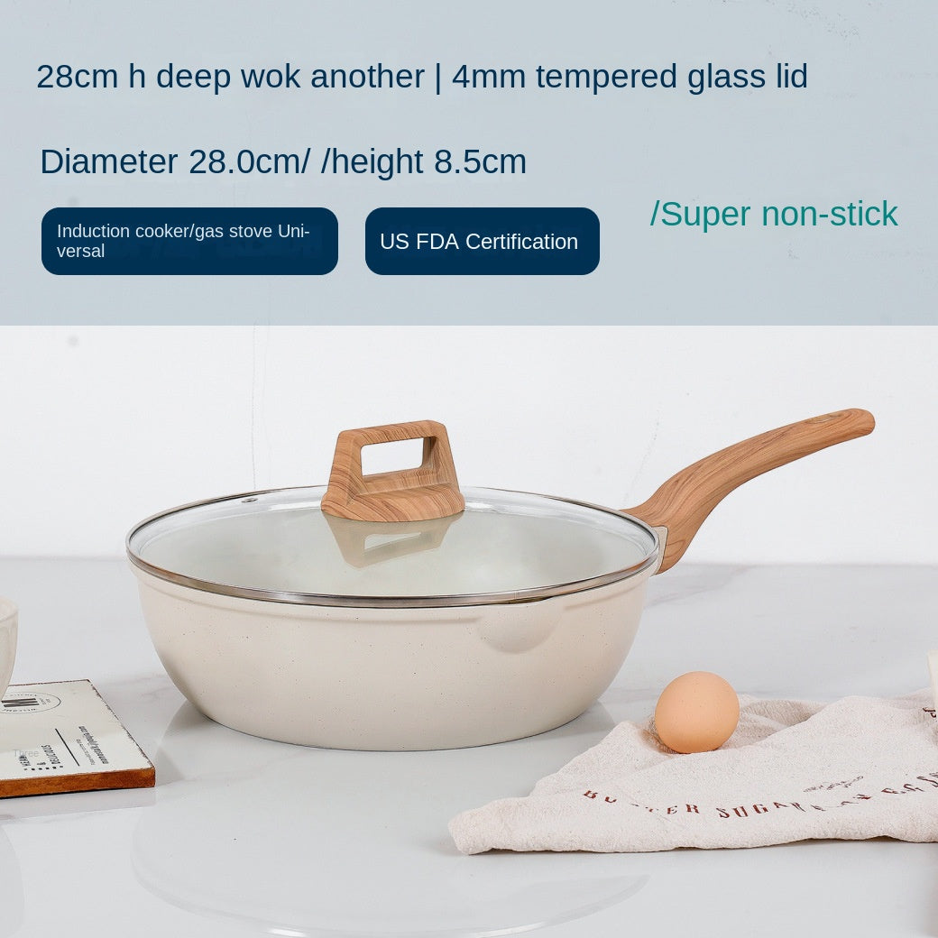 Ceramic coating non-stick frying pan