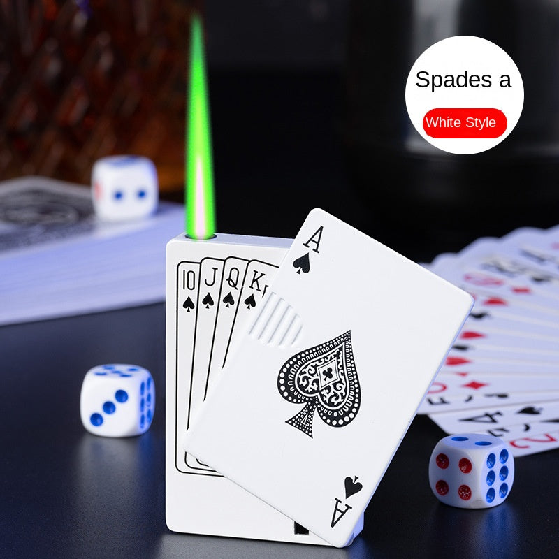 Poker Flush Lighter Windproof Flame