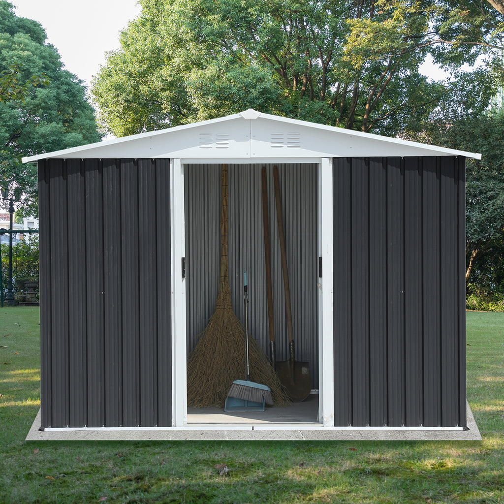 Cabine de rangement multi-usage en bois GO 47,2" avec 2 portes