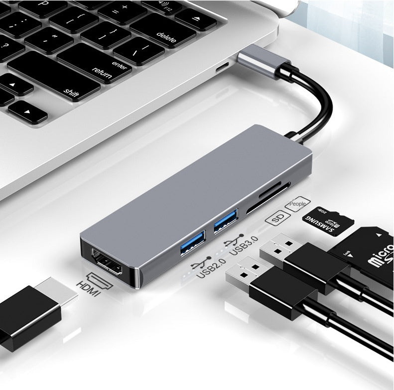 USB C Hub Multiport Adapter, Docking Station with HDMI 4K