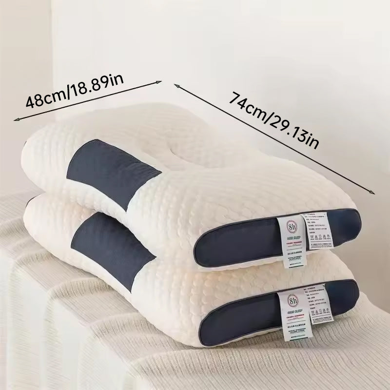 New SPA Sleep Pillow: Sleep aid, neck support, orthopedic, soybean fiber massage