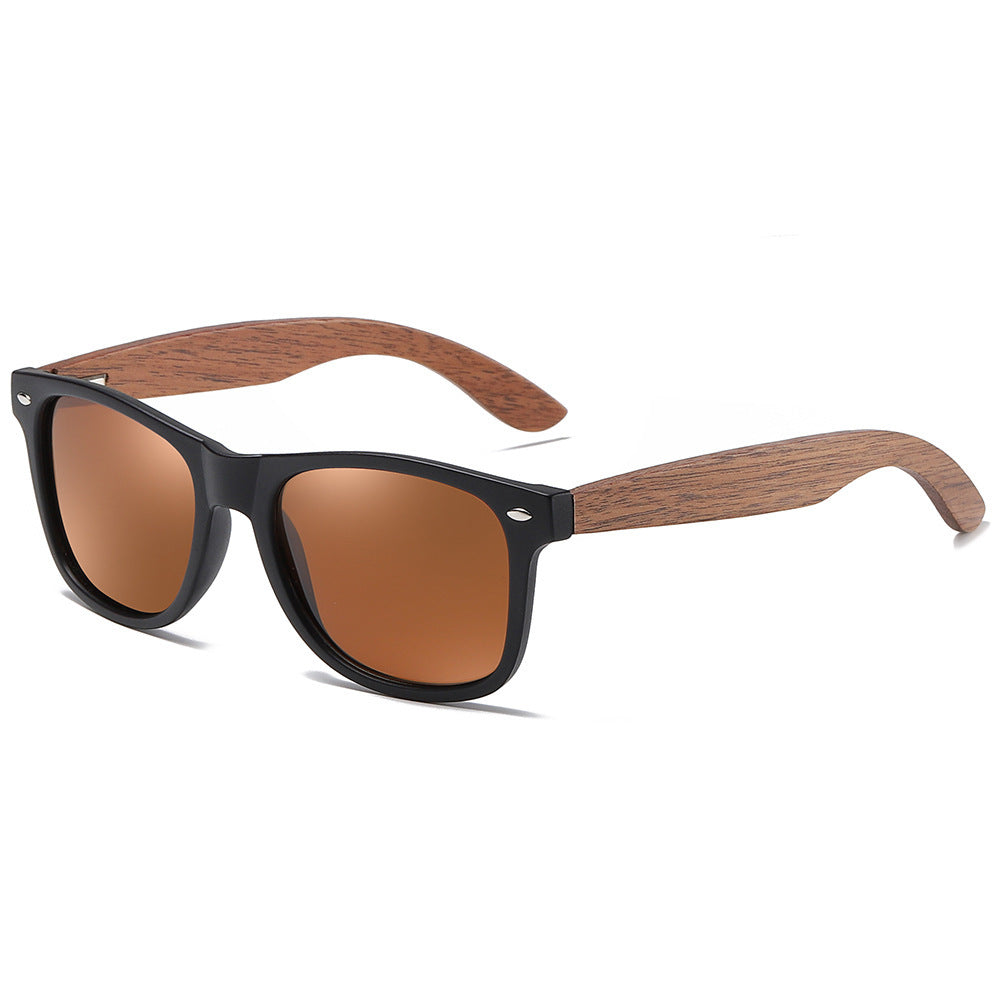 Wooden walnut sunglasses bamboo polarized