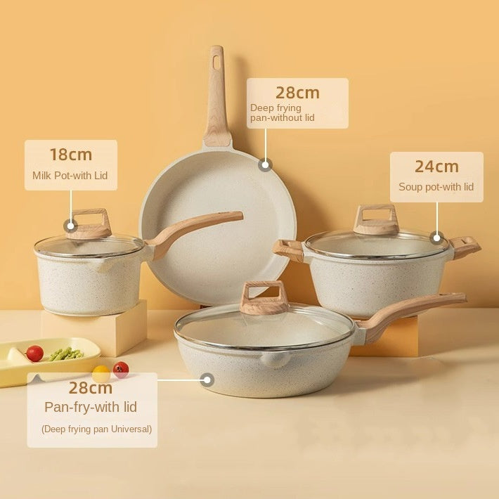 Ceramic coating non-stick frying pan