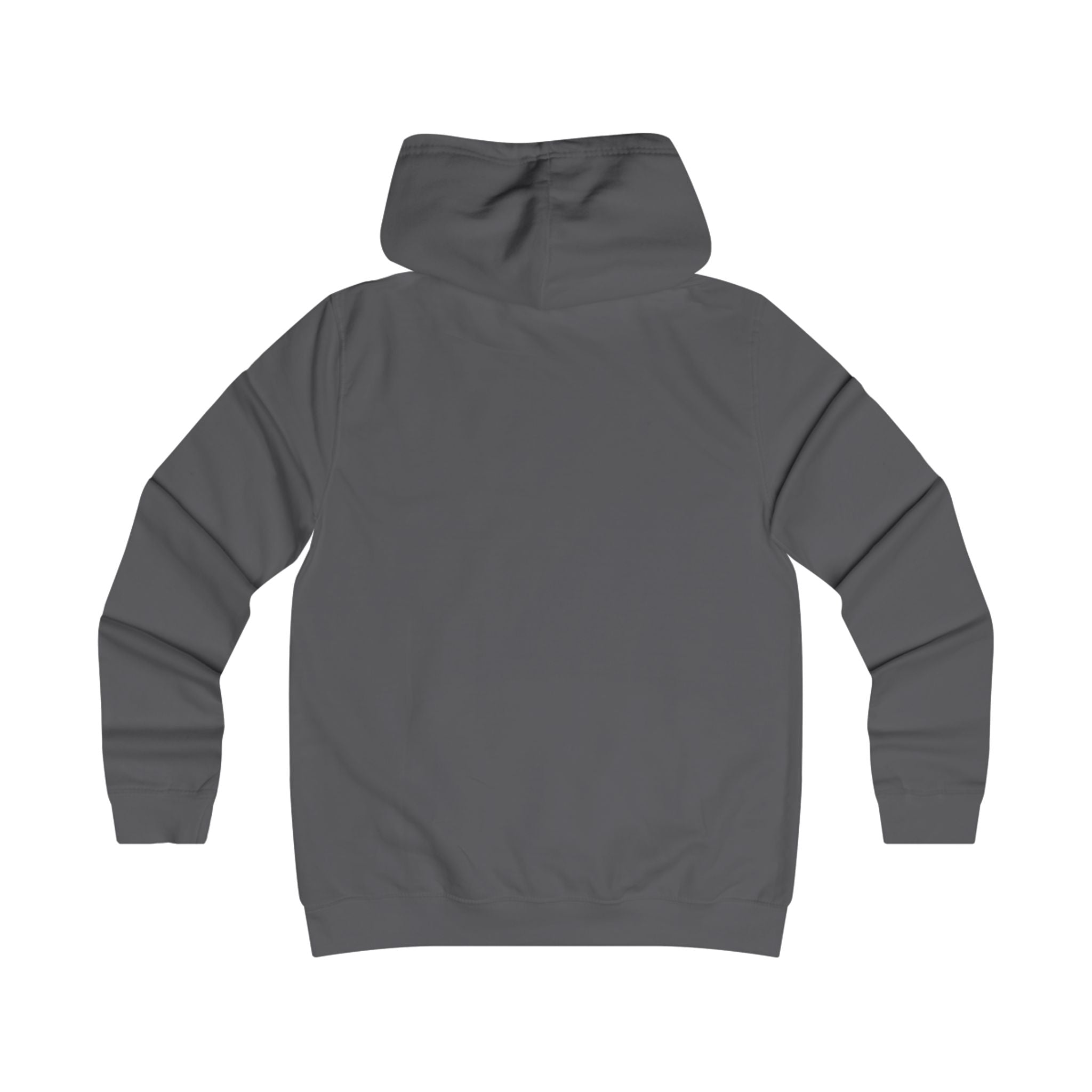 Girlie College Hoodie - Minimal Blue Logo Campus Pullover