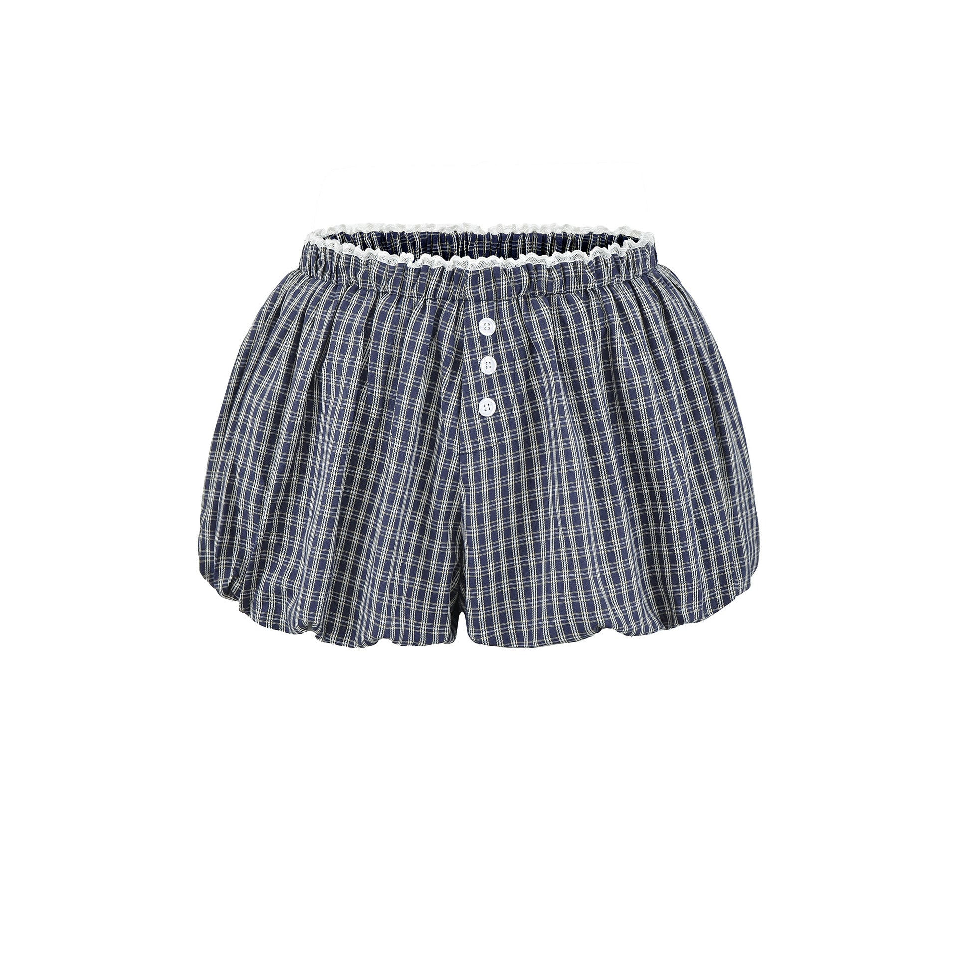 Short taille haute à volants – court cropé audacieux