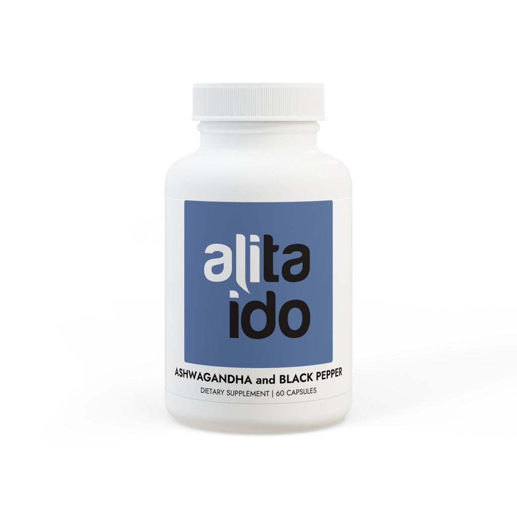 Ashwagandha and Black Pepper Supplement (60 capsules)
