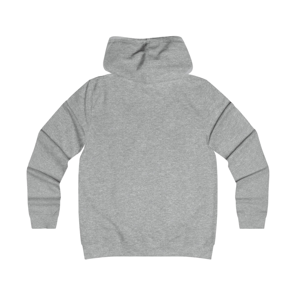 Girlie College Hoodie - Minimal Blue Logo Campus Pullover