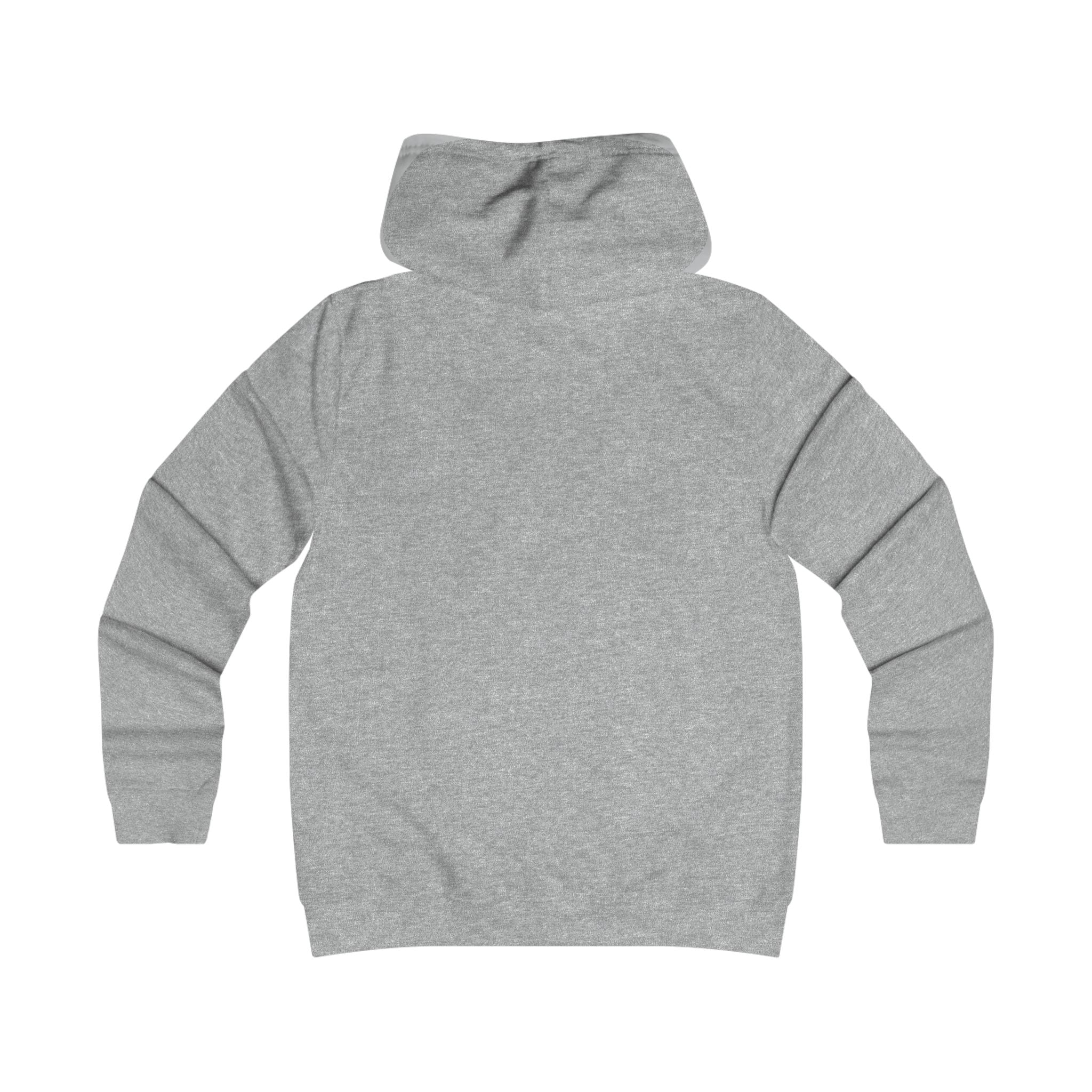 Sweat à capuche féminin "Girlie College" - Pull-over campus avec logo bleu minimaliste