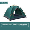 Tente de camping familiale tunnel à double couche, 2 chambres, pour 3 à 12 personnes – Imperméable, coupe-vent et résistante aux UV