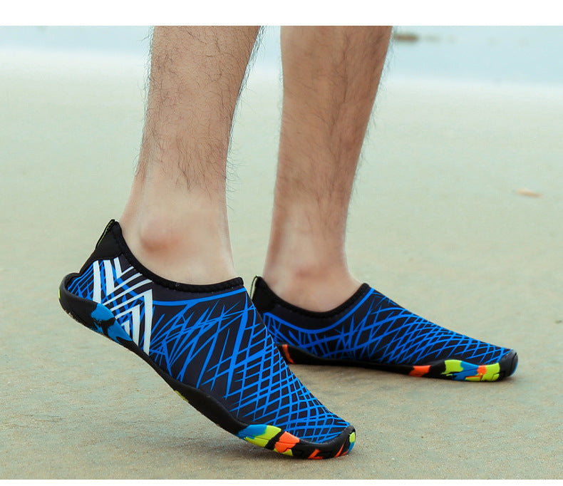 Outdoor men's and women's snorkeling beach wading swimming shoes