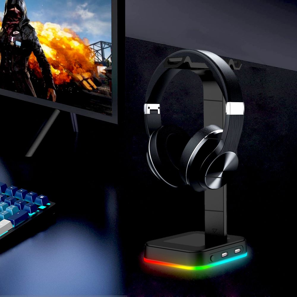 Earphone holder color changing RGBD9