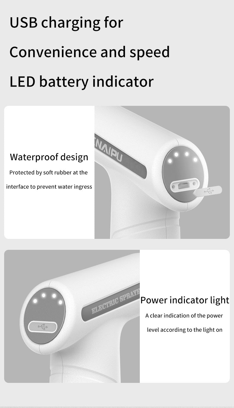 Small Electric Household Sprayer Garden Gardening Tools Watering Atomization Portable