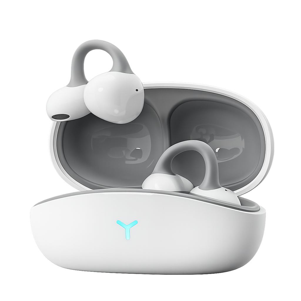 Earclip Bluetooth Earphones with High Sound Quality, Low Latency, Noise Reduction OWS