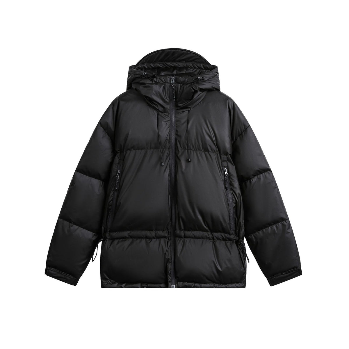 Waterproof Graphene Heat-Retaining Hooded Tactical Down Jacket Coat