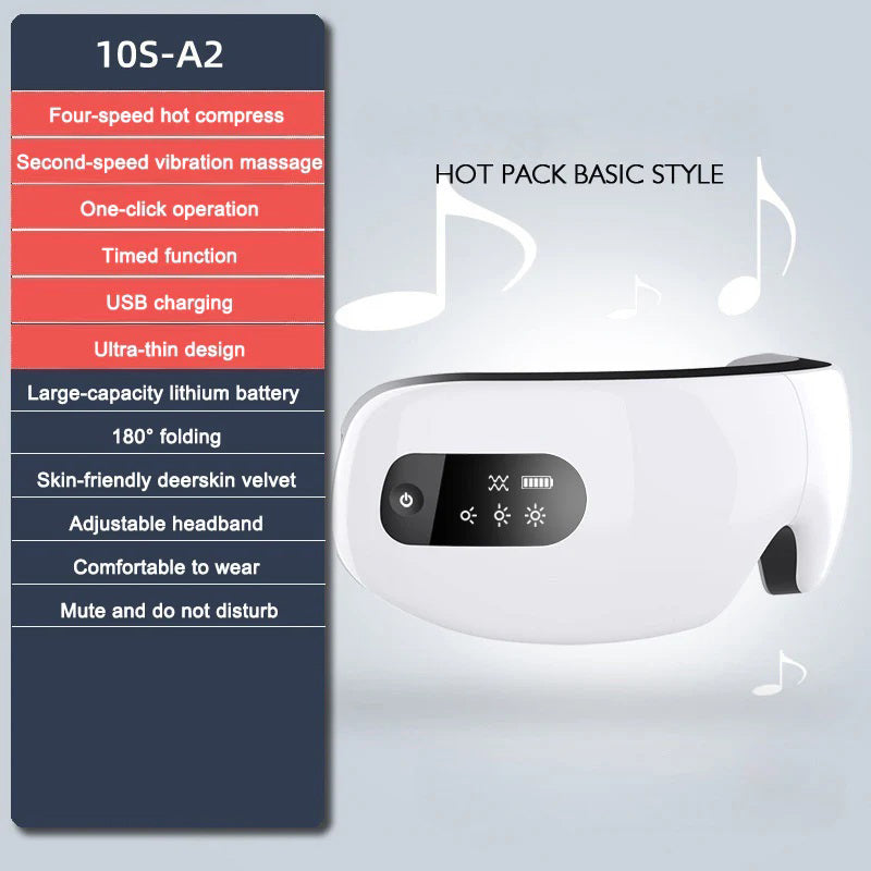 Eye Massager with Heat, Vibration and Warm Compress