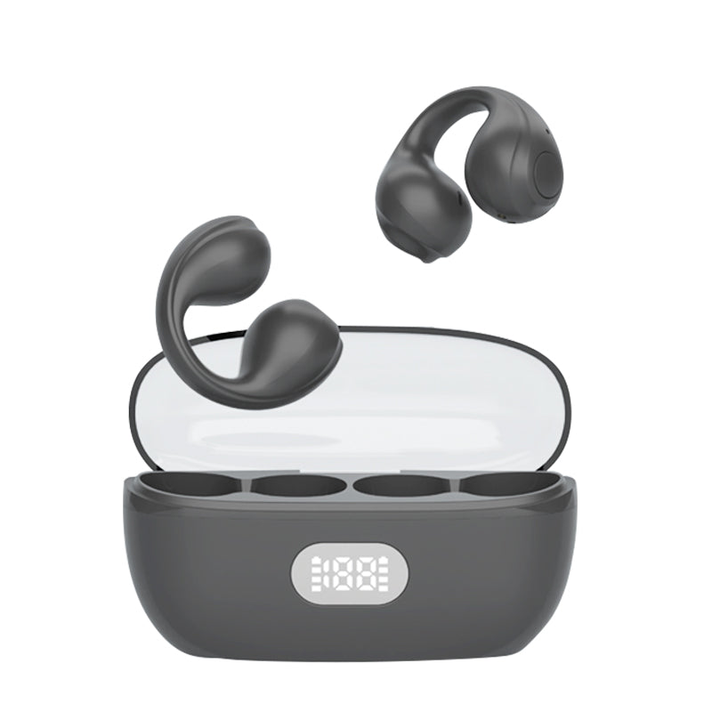 Clip-On Earbuds LED Display TWS Wireless Earphone JS352