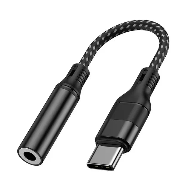 Type-C cable Adapter conversion 3.5 socket headphones