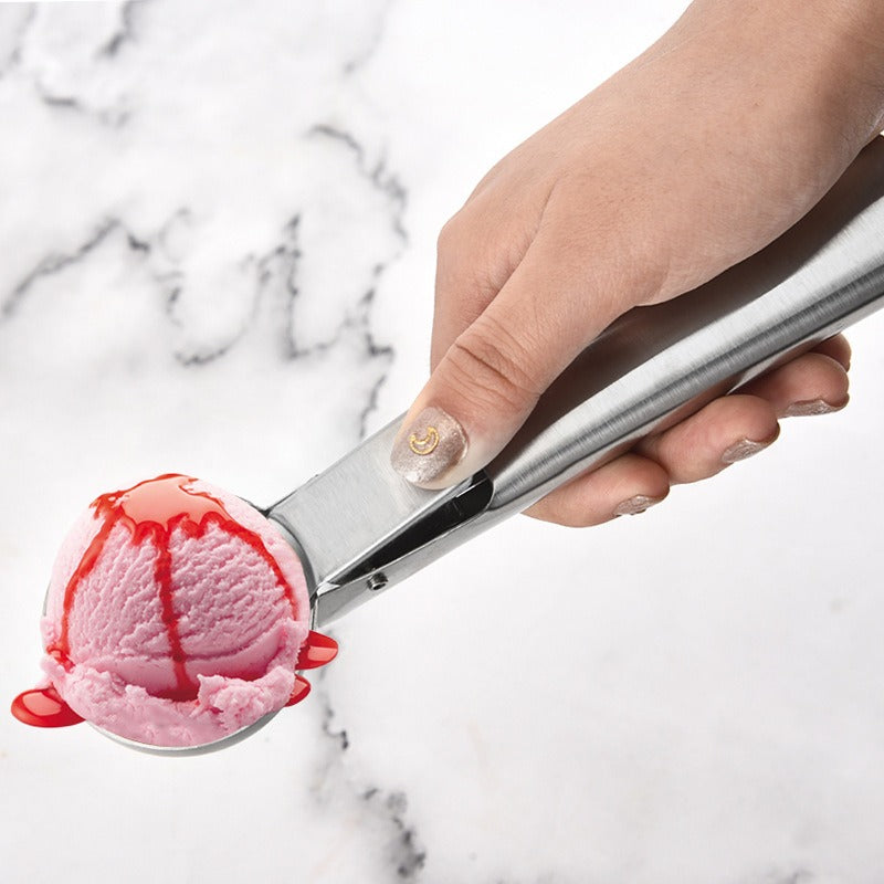 430 Stainless Steel Ice Cream Scoop Dual-Use Function Fruit Scoop Ice Cream