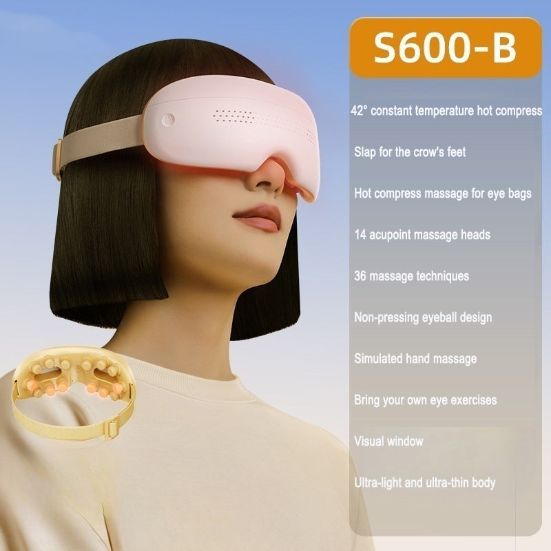 Eye Massager with Heat, Vibration and Warm Compress