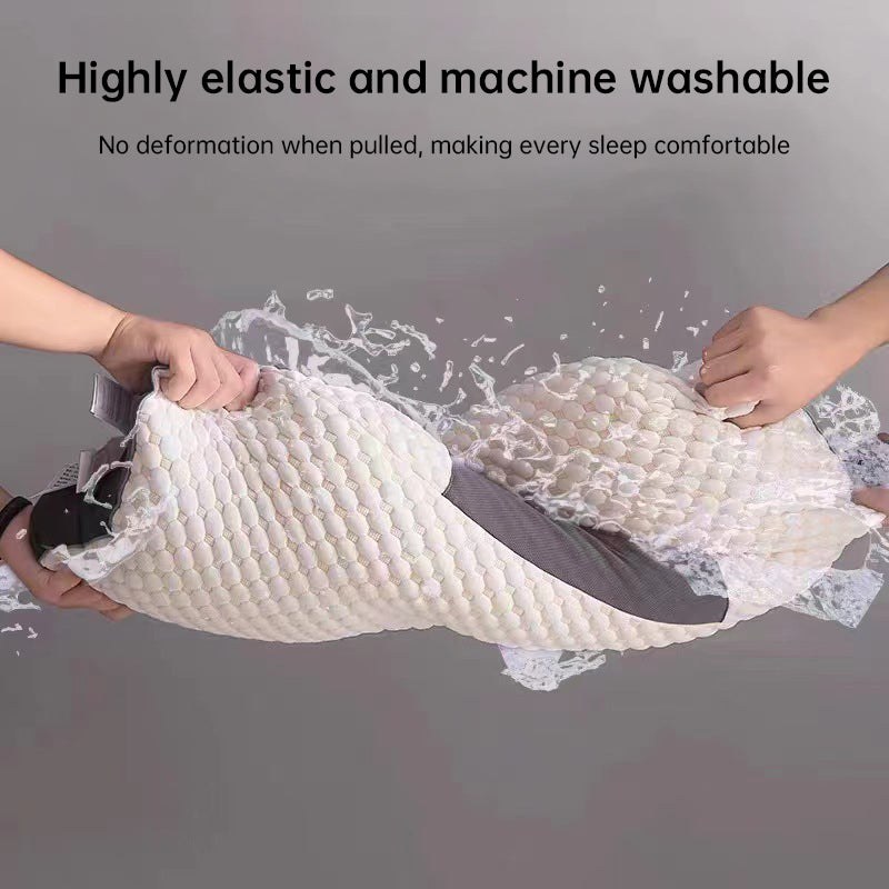 New SPA Sleep Pillow: Sleep aid, neck support, orthopedic, soybean fiber massage