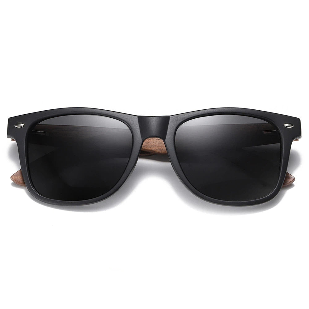 Wooden walnut sunglasses bamboo polarized