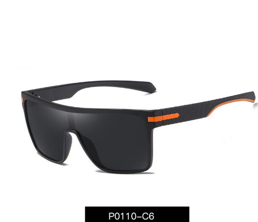 Titanium Plastic Polarized  UV400 Sunglasses 45993