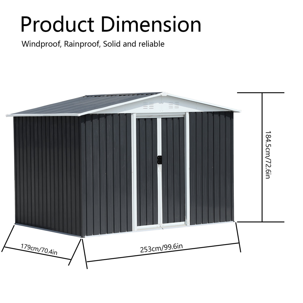 Cabine de rangement multi-usage en bois GO 47,2" avec 2 portes