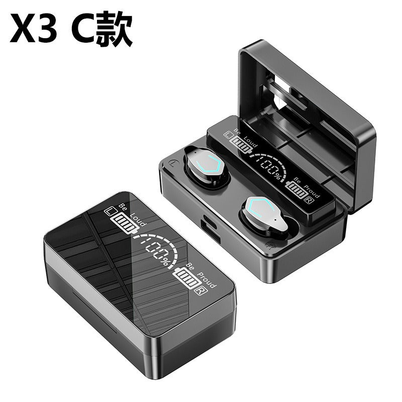 Bluetooth Headset High-Capacity TWS Binaural 5.1 Noise Cancellation F9 M10 M30