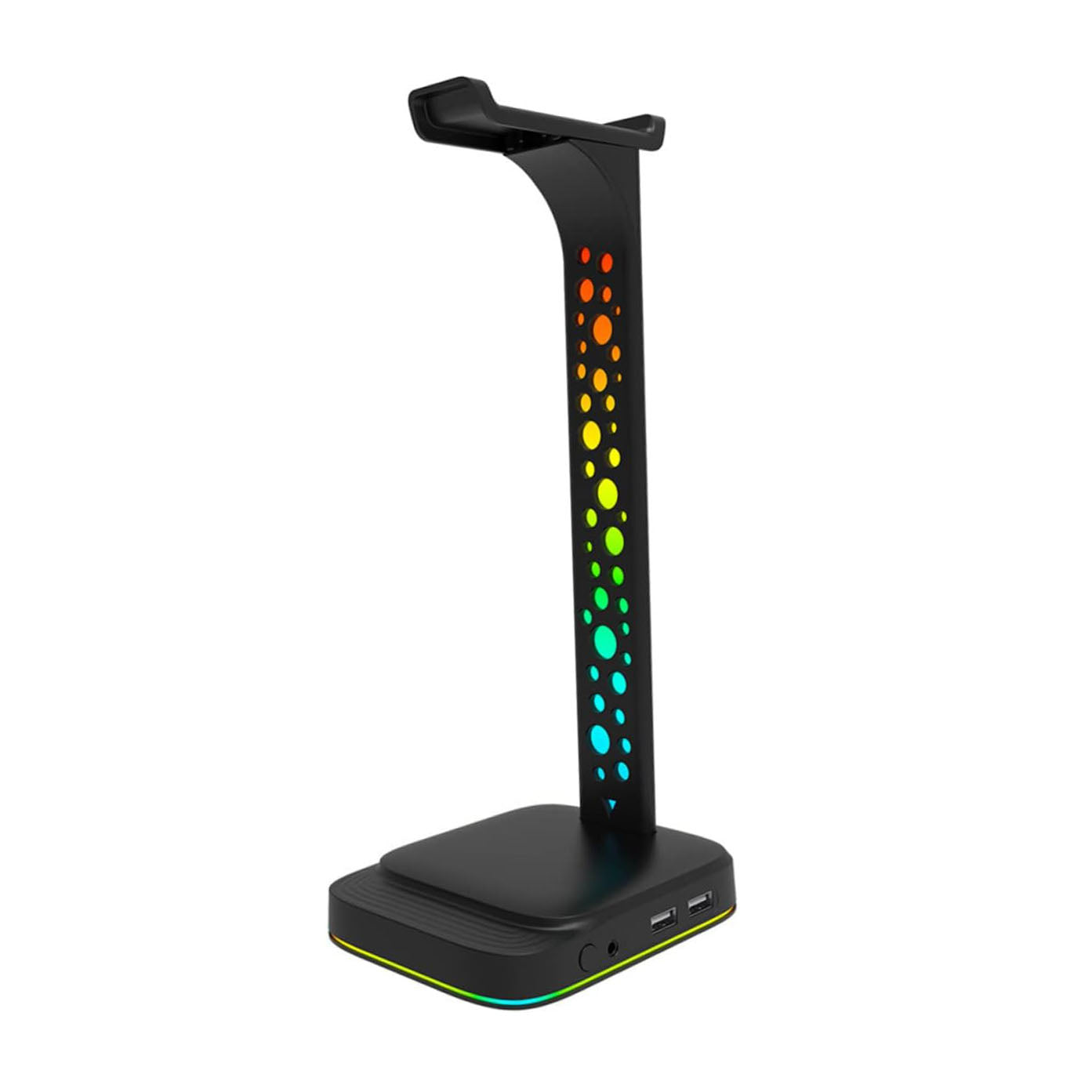 Headphone holder color changing with AUX 3.5mm RGBG2