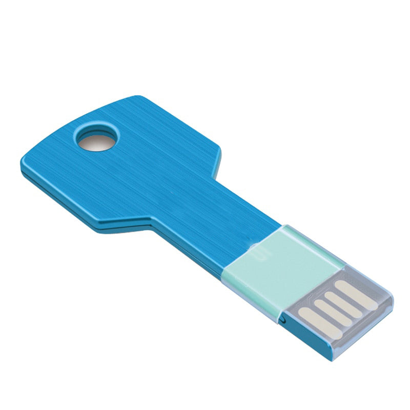 USB Flash Drive 4 to 64GB Metal Key