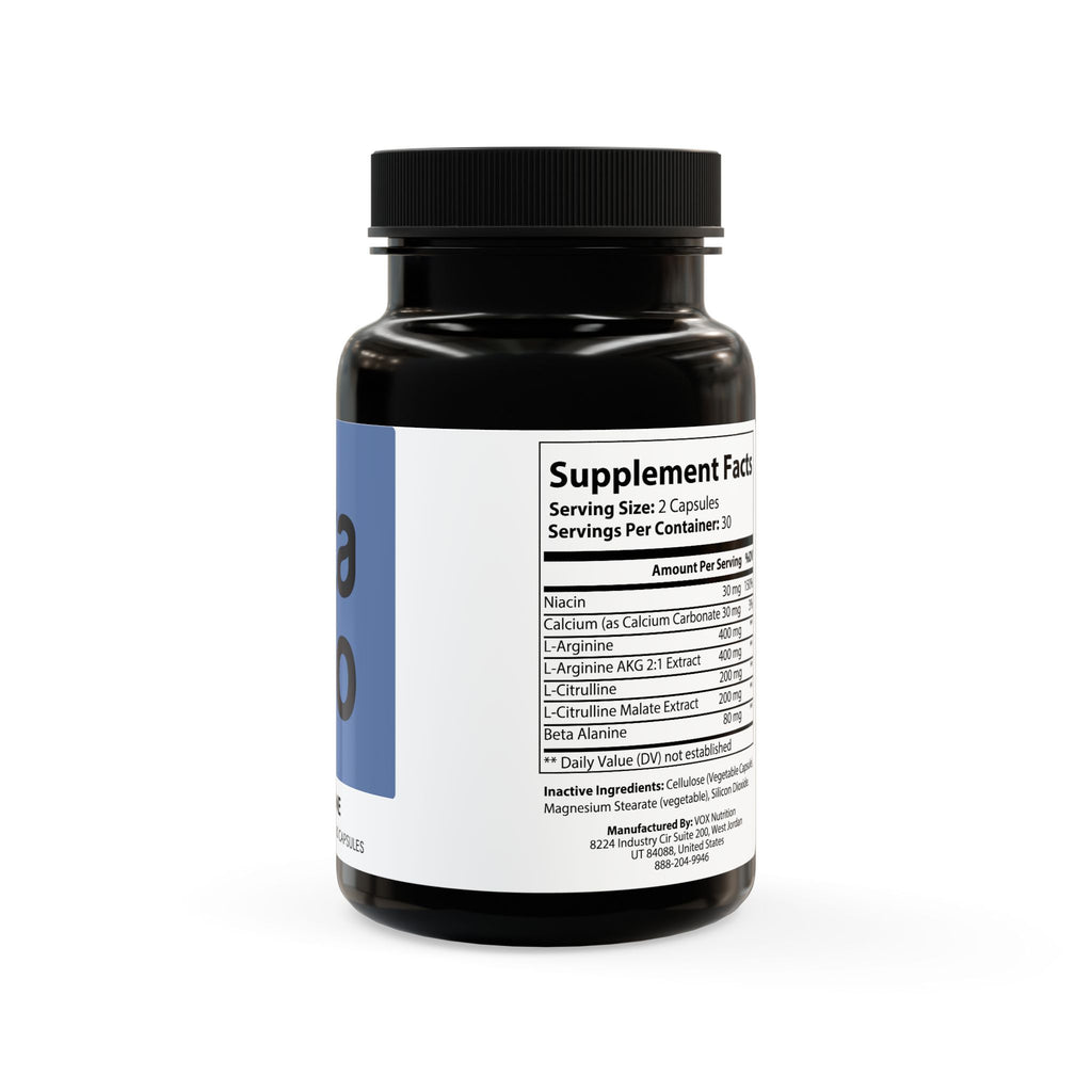 L-Arginine Supplement (60 Capsules)
