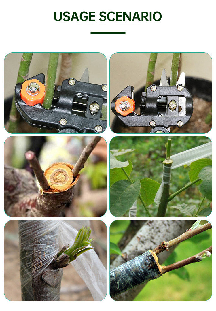 Grafting Shears Scissor Fruit Tree Vaccination Multi-function Bud Cutter Gardening Tools