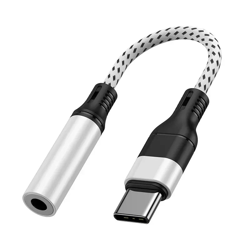 Type-C cable Adapter conversion 3.5 socket headphones