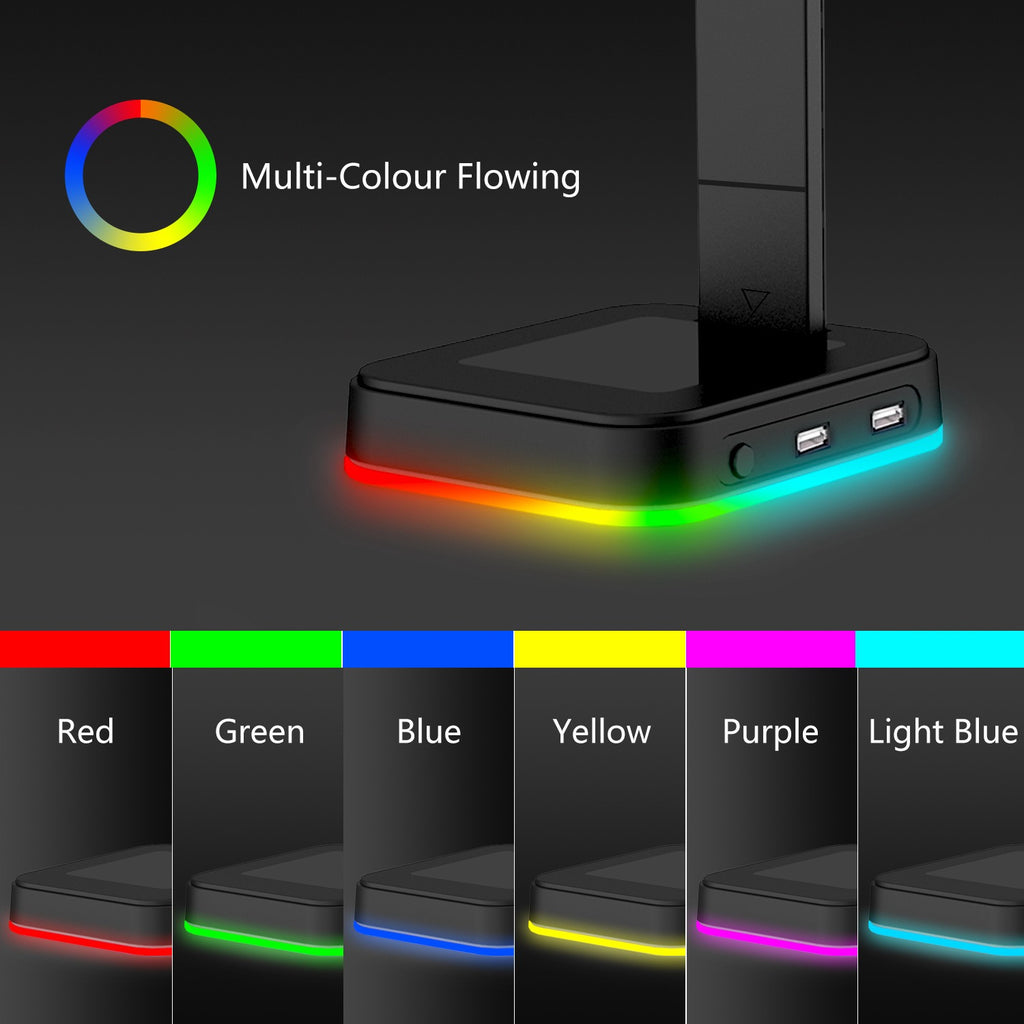 Earphone holder color changing RGBD9
