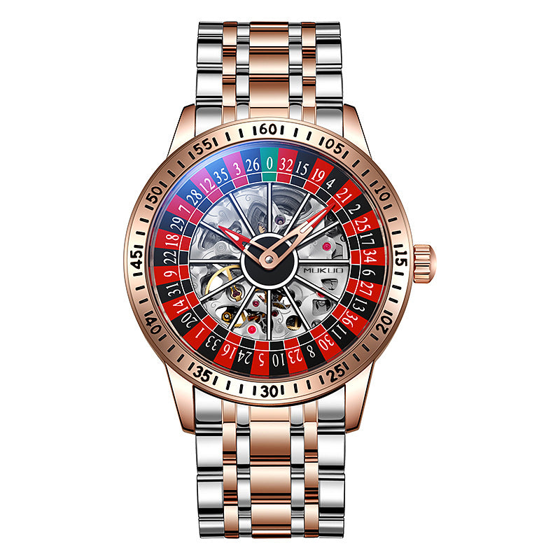 Authentic Gamble Plate Men's - Automatic Mechanical Watch - Waterproof Luminous