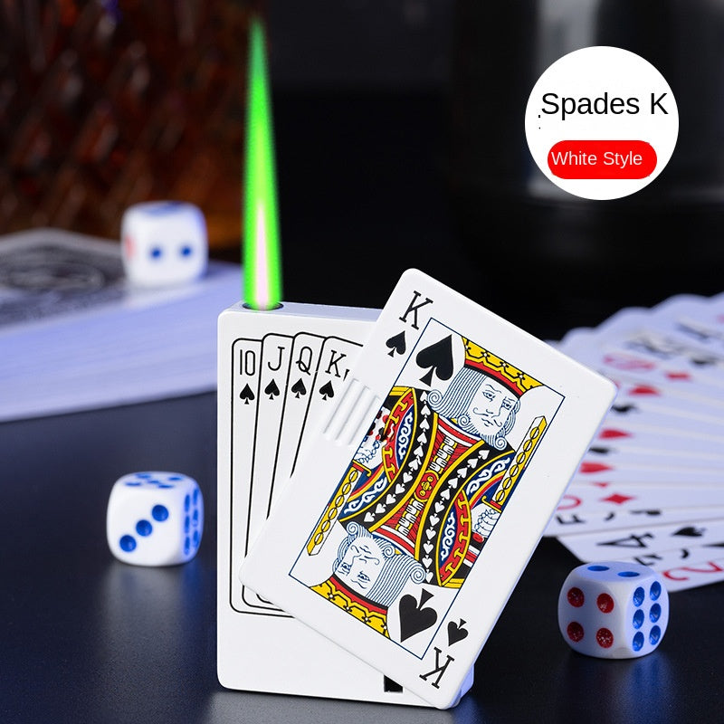 Poker Flush Lighter Windproof Flame