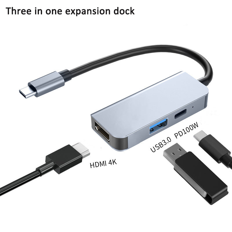 USB C Hub Multiport Adapter, Docking Station with HDMI 4K