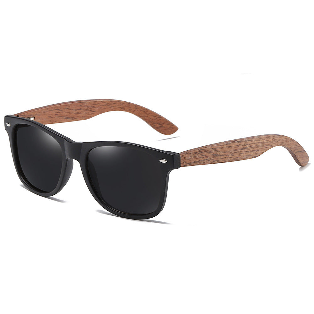 Wooden walnut sunglasses bamboo polarized